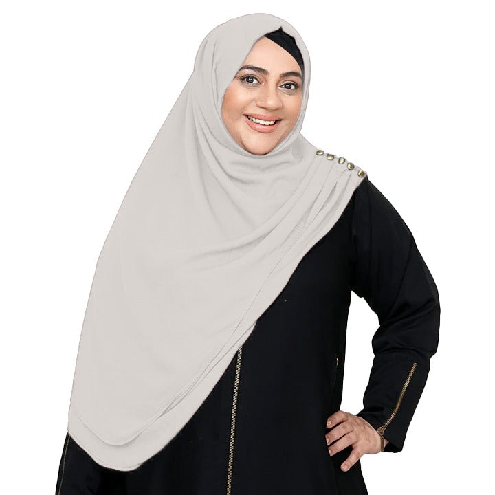 INSTANT HIJAB | NUDE - KOREAN CHIFFON