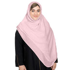 INSTANT HIJAB | TEA PINK - KOREAN CHIFON