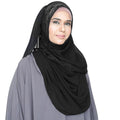 HOODIE DRAPES | BLACK LACE