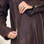 ZIPPER | CHOCOLATE LEATHER