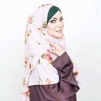 HCS | ROSE PINK VINTAGE FLORAL - TURKISH GEORGETTE