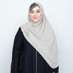INSTANT HIJAB | NUDE - KOREAN CHIFFON