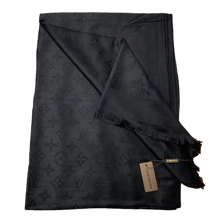 HIJAB | BLACK LOUIS VUITTON