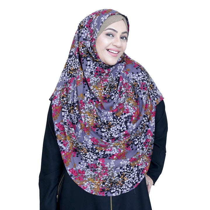 COWLNECK PINLESS | CHARCOAL MULTI STEMS - A LAWN