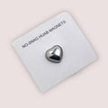 HIJAB MAGNETS | HEART - SILVER