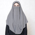 NINJA NECTOR | BLITE HOUNDTOOTH - CHIFFON