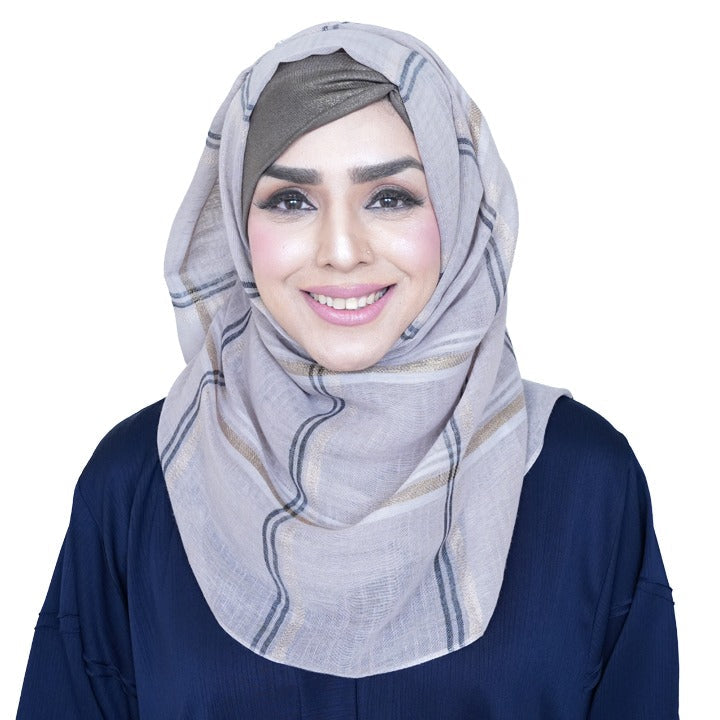 FORMAL HIJAB | BURBERRY MINK