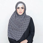INSTANT HIJAB | BLITE MINI DAISIES - TURKISH GEORGETTE