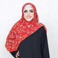 INSTANT HIJAB | CHERRY BLOSSOM - TURKISH GEORGETTE