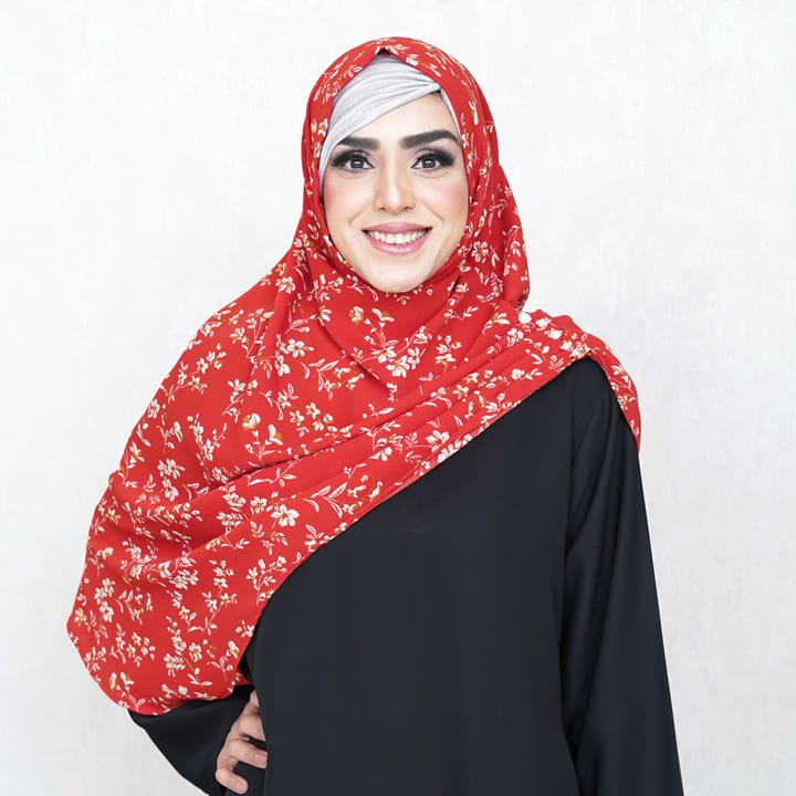 INSTANT HIJAB | CHERRY BLOSSOM - TURKISH GEORGETTE