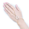 HAND CHAIN | CIRCLE OF PEARLS