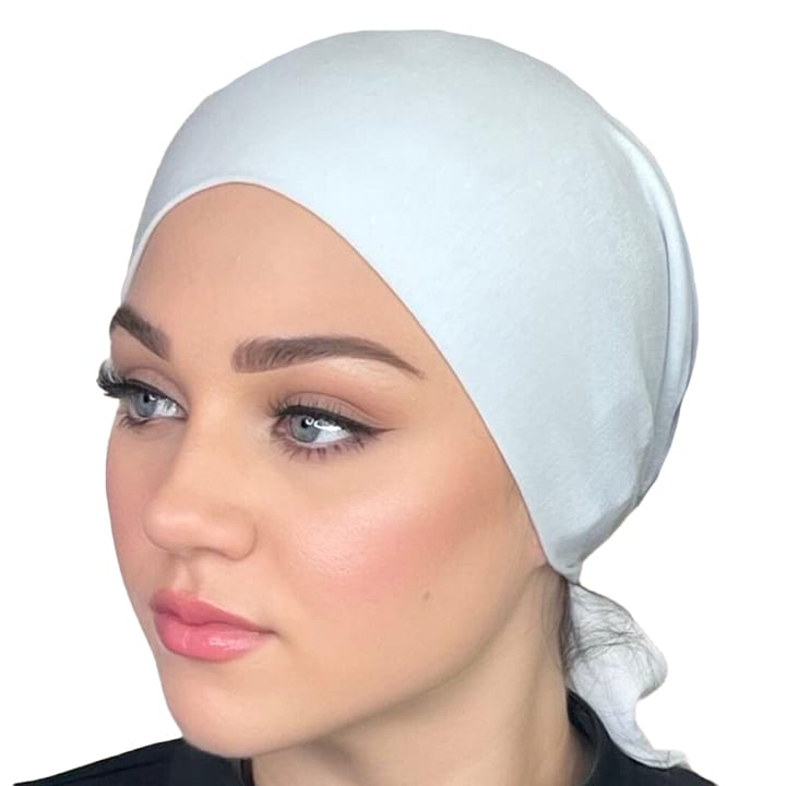 TIE BACK BONNET | WHITE