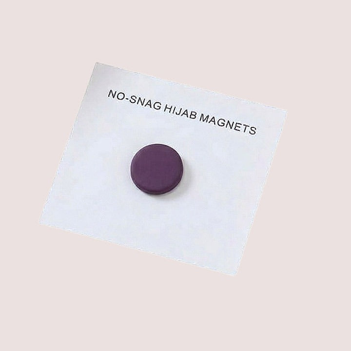HIJAB MAGNETS | CIRCLE - PURPLE