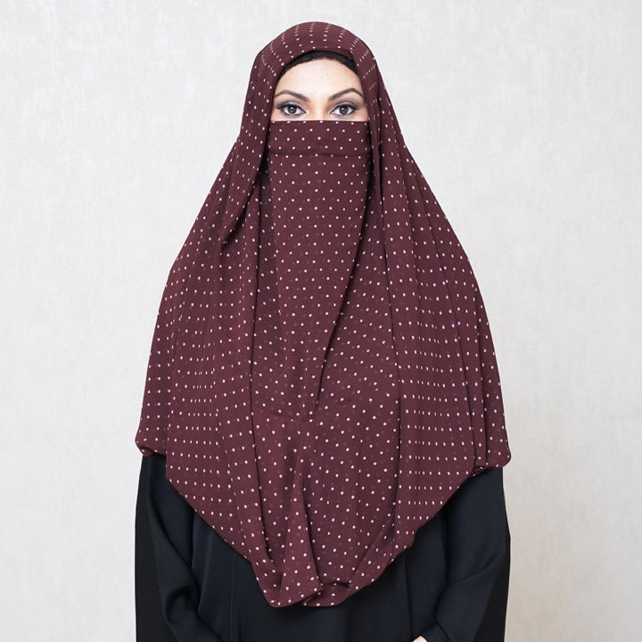 NINJA NECTOR | CHOCOLATE POLKA - CHIFFON