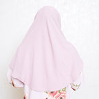 COWLNECK PINLESS | ROSE PINK - TURKISH GEORGETTE