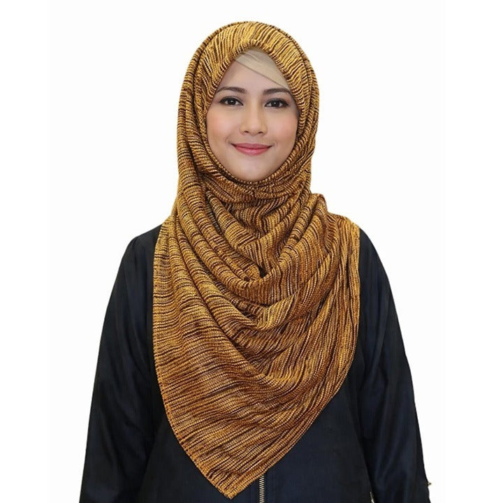 HIJAB | COPPER GOLD - LUREX FABRIC