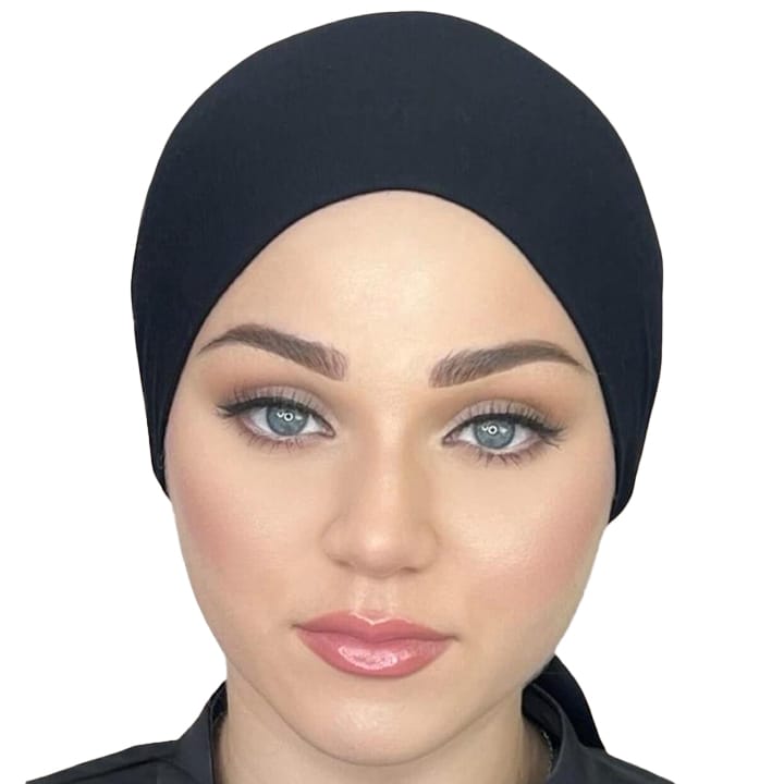 TIE BACK BONNET | BLACK