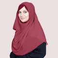 HCS | DULL MAROON - CHIFFON
