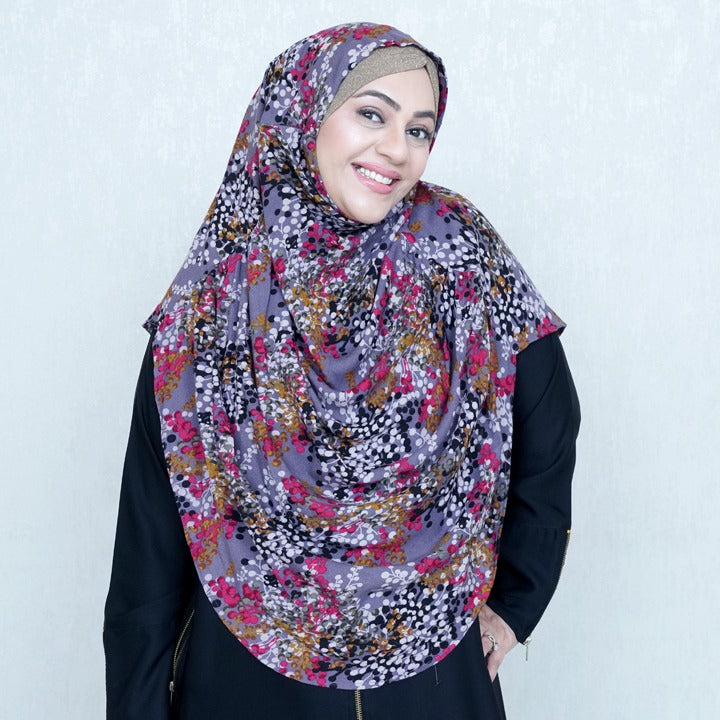 COWLNECK PINLESS | CHARCOAL MULTI STEMS - A LAWN