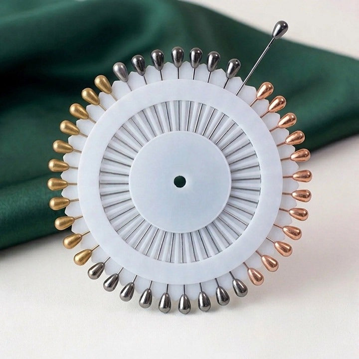 TEARDROP PIN WHEEL | SILVER-ROSE-GOLD-METALLIC