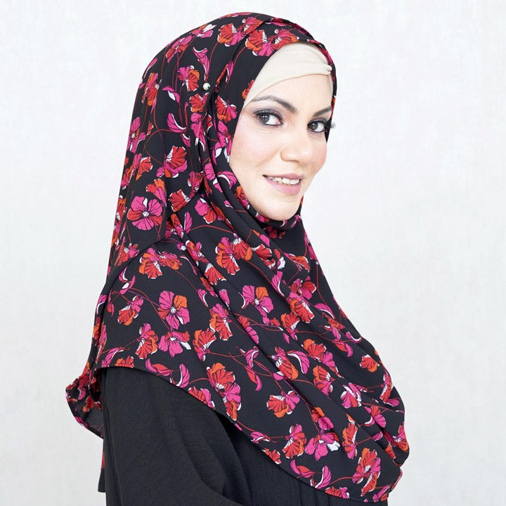 HCS | CORAL GARDEN - TURKISH GEORGETTE