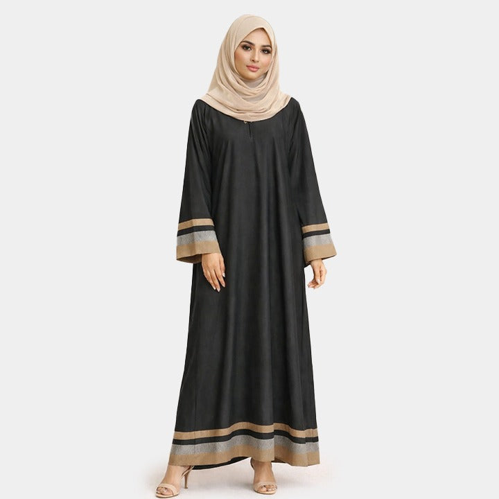 FC ABAYA | BRONZE & METALLIC PATCH