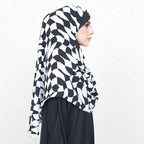 HCS | MONOCHROME WAVES - TURKISH GEORGETTE