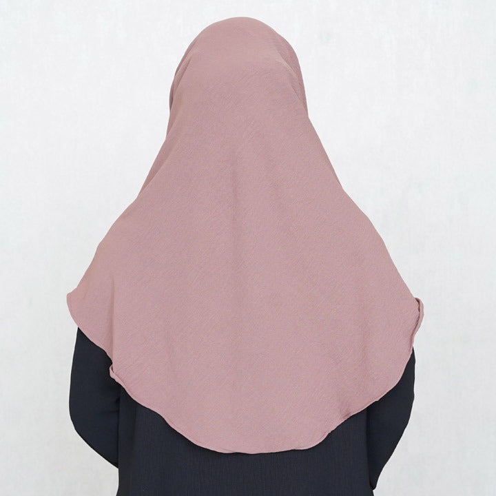 COWLNECK PINLESS | MINK - TURKISH GEORGETTE