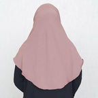 COWLNECK PINLESS | MINK - TURKISH GEORGETTE