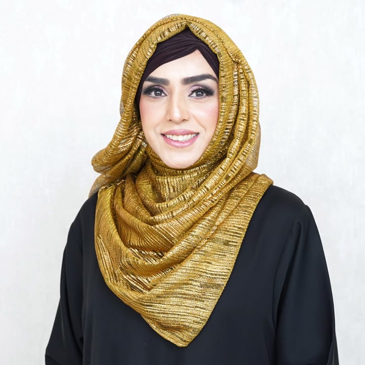 HIJAB | BRONZE GOLD - LUREX FABRIC 