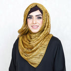 HIJAB | BRONZE GOLD - LUREX FABRIC 