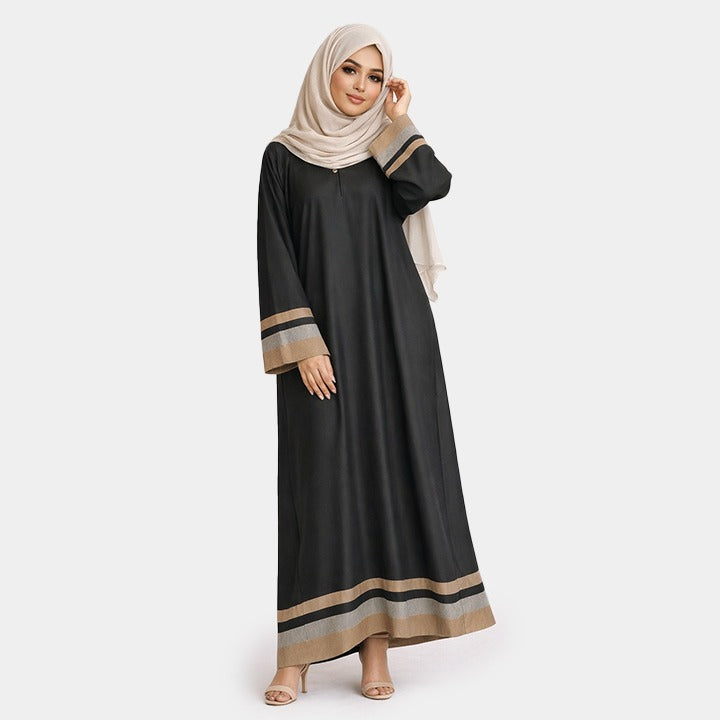 FC ABAYA | BRONZE & METALLIC PATCH