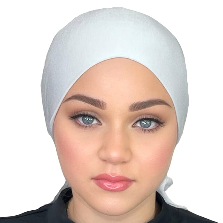 TIE BACK BONNET | WHITE