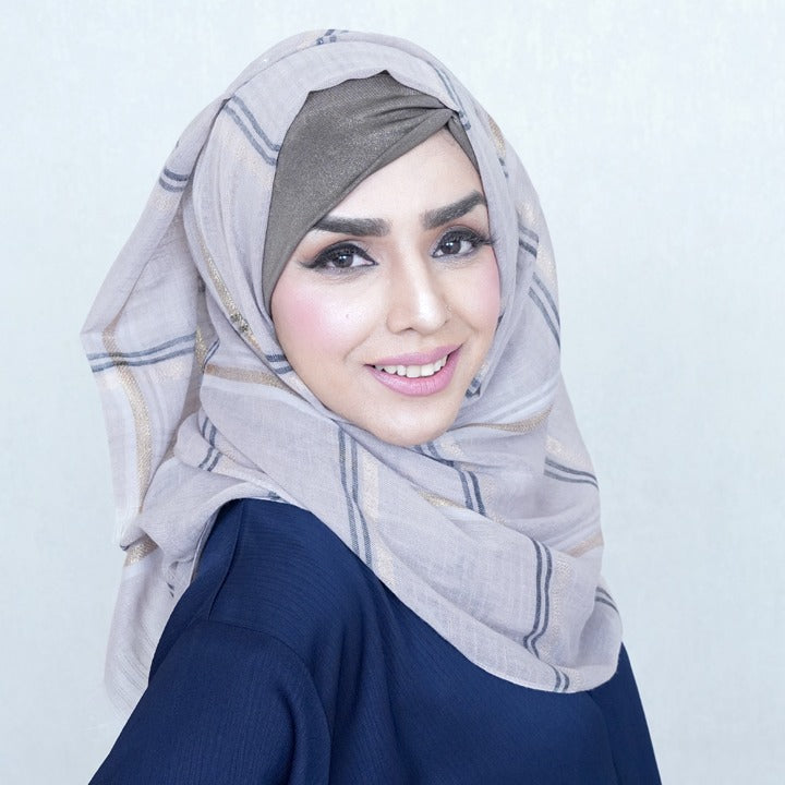 FORMAL HIJAB | BURBERRY MINK