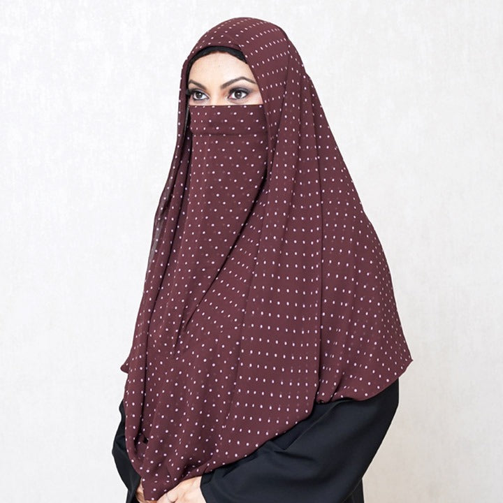 NINJA NECTOR | CHOCOLATE POLKA - CHIFFON