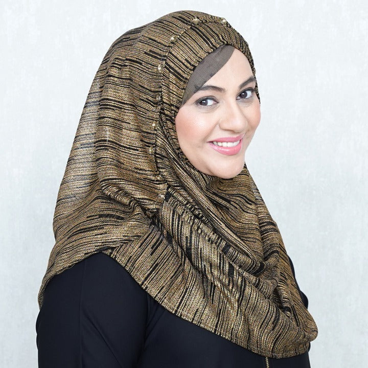 HCS | BLACK GOLD - LUREX FABRIC