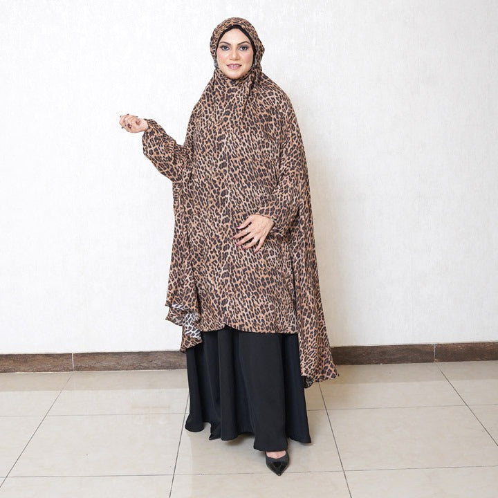 PRAYER SHAWL PRINTS | CHOCCO LEOPARD STANDARD