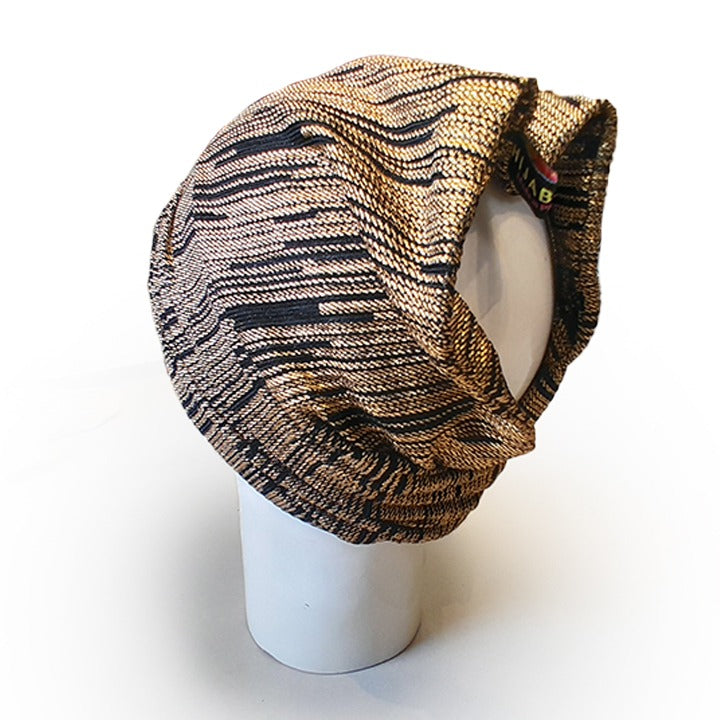 SHIMMER SPHC | BLACK GOLD - LUREX FABRIC