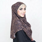 COWLNECK PINLESS | BROWN PYTHON - A LAWN
