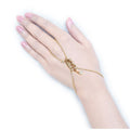 HAND CHAIN | PEARL VINE LEAF MOTIF