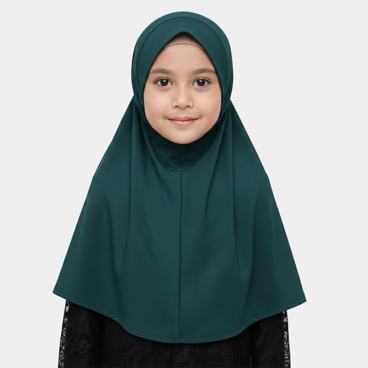 KIDEAZE HOOD | BOTTLE GREEN