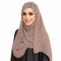 PEARL K-CHIFFON HIJAB | CHOCCO