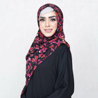 INSTANT HIJAB | CORAL GARDEN - TURKISH GEORGETTE