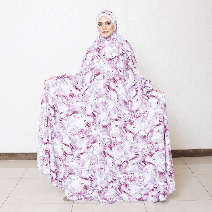 PRAYER SHAWL PRINTS : MARBLE SWIRL A-LAWN