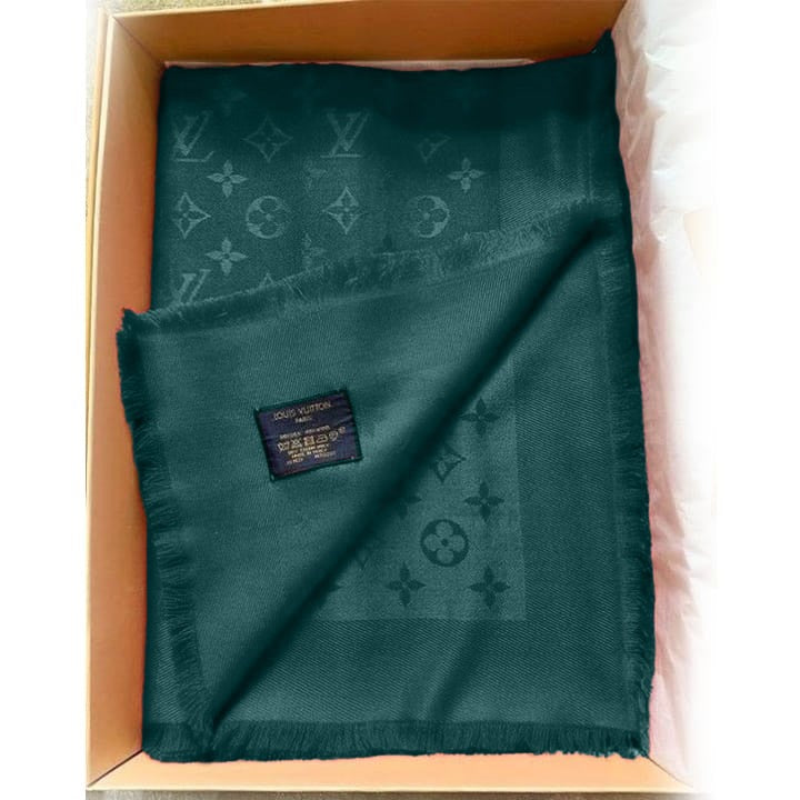 HIJAB | BOTTLE GREEN LOUIS VUITTON