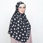 INSTANT HIJAB | DAISY NOIR - TURKISH GEORGETTE