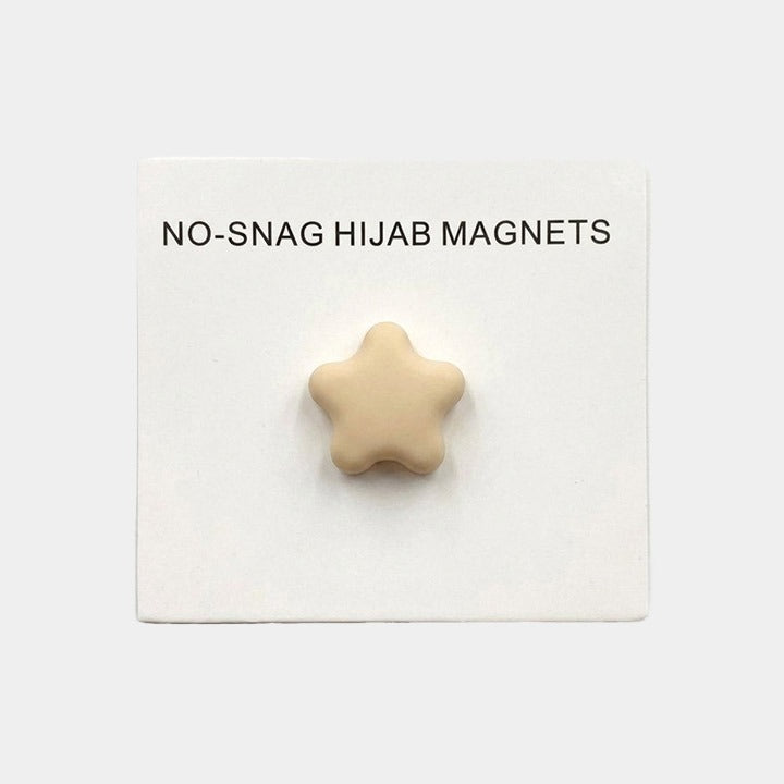 HIJAB MAGNETS | STAR - CREAM