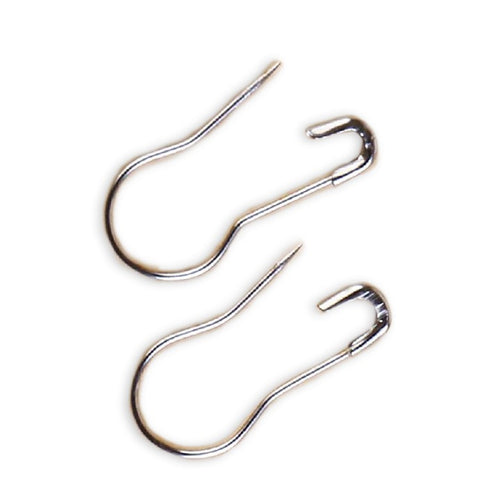 BULB SAFETY PINS | SILVER