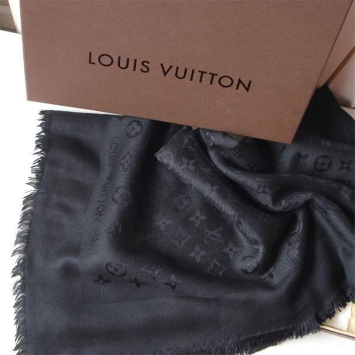 HIJAB | BLACK LOUIS VUITTON