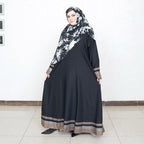 FC ABAYA | BRONZE & METALLIC PATCH